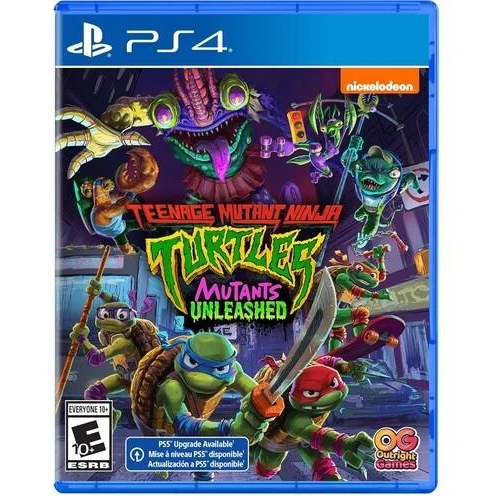 Игра Teenage Mutant Ninja Turtles: Mutants Unleashed (PS4)