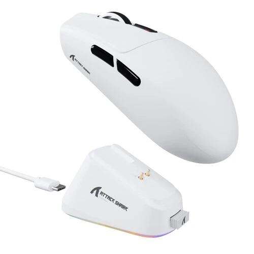 Мышь беспроводная/проводная Attack Shark G3Pro  белый