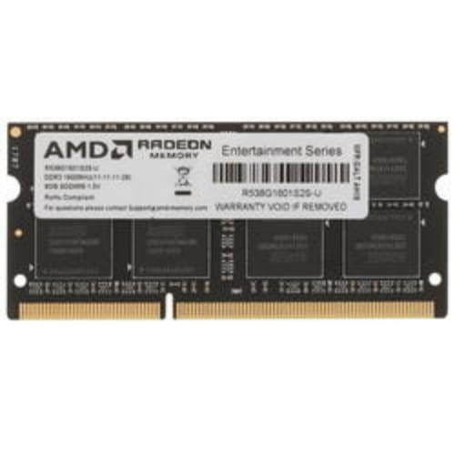 Оперативная память SODIMM AMD Radeon R5 Entertainment Series [R538G1601S2S-U] 8 ГБ