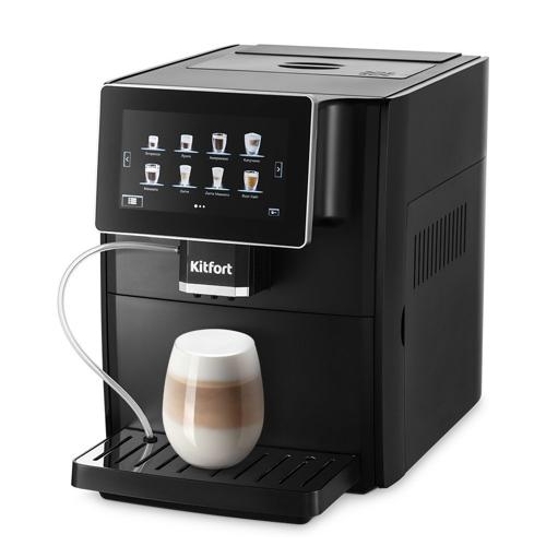 Кофемашина автоматическая Kitfort КТ-7374 черный