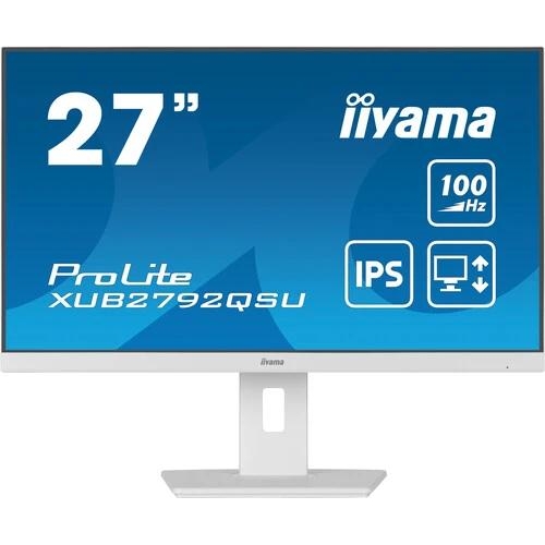 27" Монитор Iiyama ProLite XUB2792QSU-W6 белый