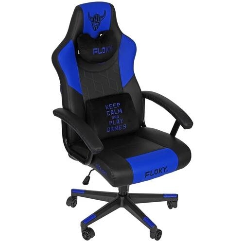 Компьютерное кресло FLOKY HUGINN BLUE черный