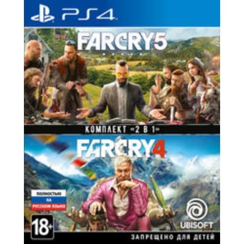 Игра Far Cry 4 + Far Cry 5 (PS4)
