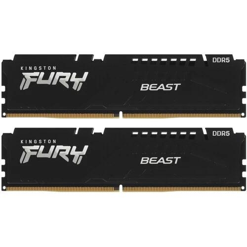 Оперативная память Kingston FURY Beast Black [KF564C32BBEK2-32] 32 ГБ