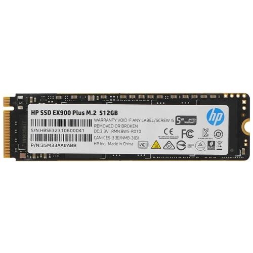 512 ГБ M.2 NVMe накопитель HP EX900 Plus [35M33AA#ABB]