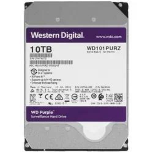 10 ТБ Жесткий диск WD Purple [WD101PURZ]
