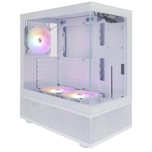 Корпус 1STPLAYER MIKU Mi7-A White [Mi7-A-WH-2F1R-W-1F1-W] белый