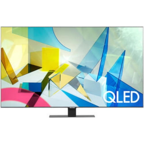 55" (138 см) Телевизор LED Samsung QE55Q80TAUXRU серебристый