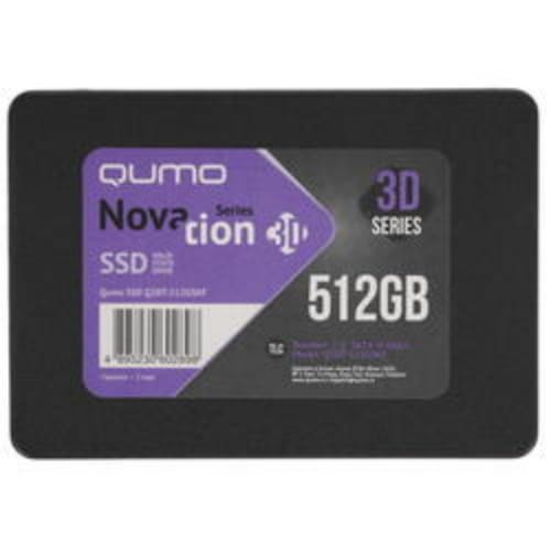 512 ГБ 2.5" SATA накопитель QUMO Novation [Q3DT-512GSKF]