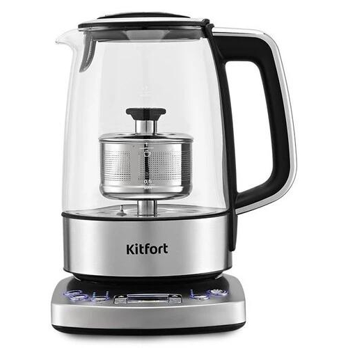 Электрочайник Kitfort КТ-8717 серый