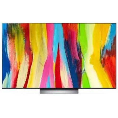 77" (195 см) Телевизор OLED LG OLED77C2RLA серый