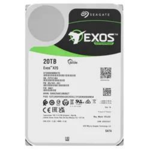20 ТБ Жесткий диск Seagate Exos X20 [ST20000NM007D]