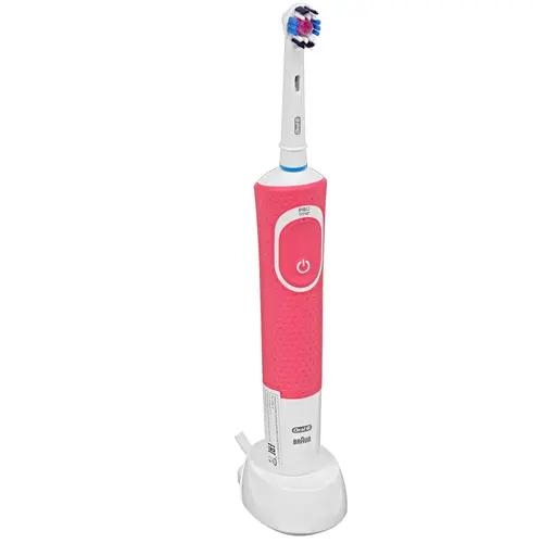 Электрическая зубная щетка Braun Oral-B Vitality D100.413.1 CrossAction розовый