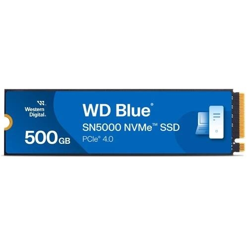 500 ГБ M.2 NVMe накопитель WD Blue SN5000 [WDS500G4B0E]