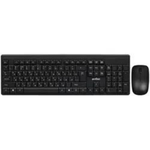 Клавиатура+мышь беспроводная Aceline KM-1205BU черный