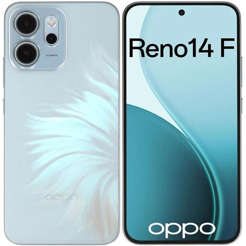 6.57" Смартфон OPPO Reno14 F 5G 256 ГБ голубой
