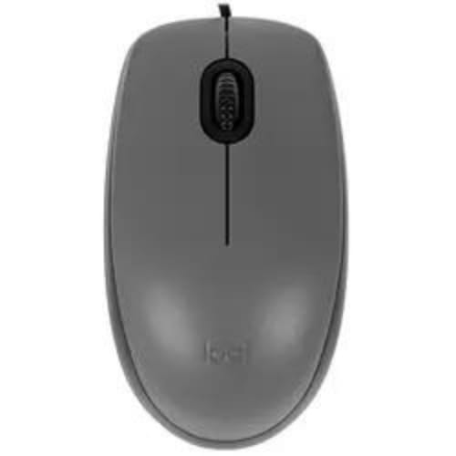 Мышь проводная Logitech Mouse M111 SILENT [910-005503] серый
