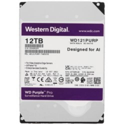 12 ТБ Жесткий диск WD Purple Pro [WD121PURP]