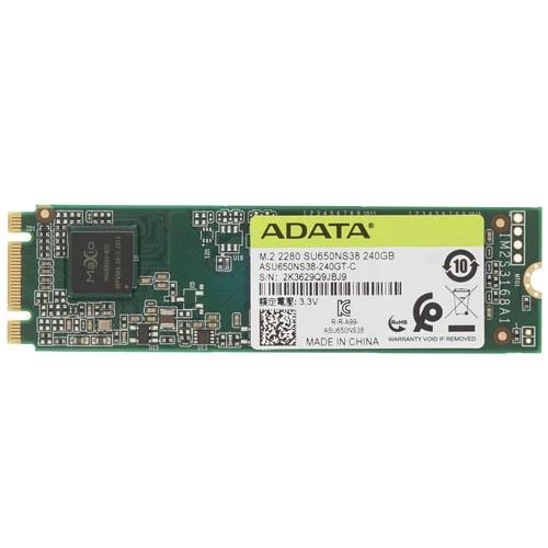 240 ГБ M.2 SATA накопитель ADATA Ultimate SU650 [ASU650NS38-240GT-C]