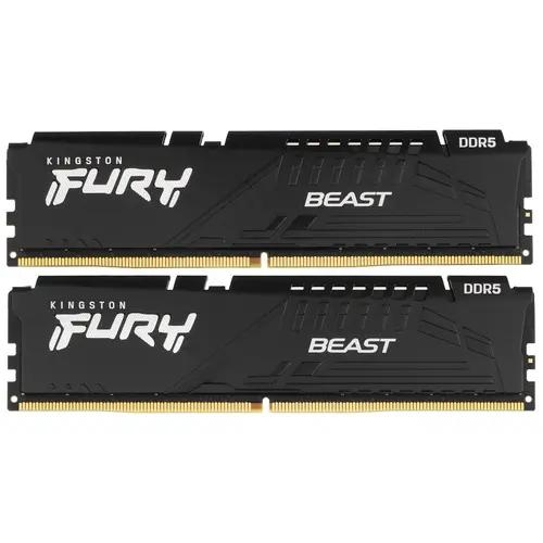 Оперативная память Kingston Fury Beast Black AMD [KF556C36BBEK2-64] 64 ГБ