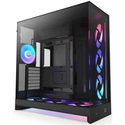 Корпус NZXT H9 Flow RGB+ (2025) [CM-H92FB-P1] черный