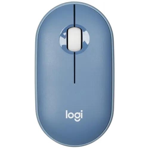 Мышь беспроводная Logitech Pebble M350 [910-006655] синий