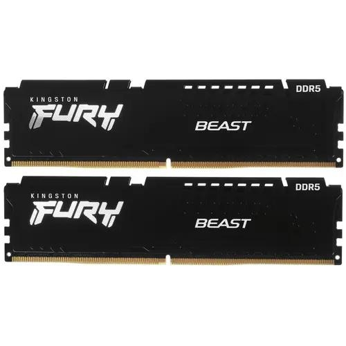 Оперативная память Kingston Fury Beast Black AMD [KF556C36BBEK2-16] 16 ГБ