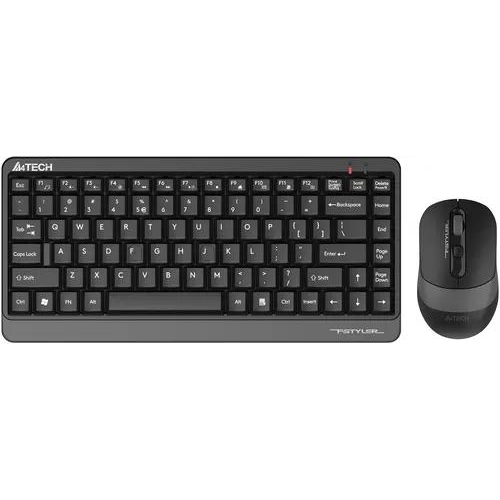 Клавиатура+мышь беспроводная A4Tech Fstyler FG1110 серый