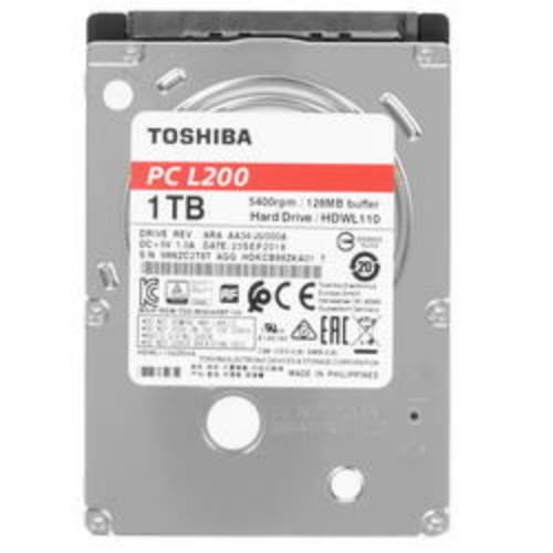 1 ТБ Жесткий диск Toshiba L200 Slim [HDWL110UZSVA]