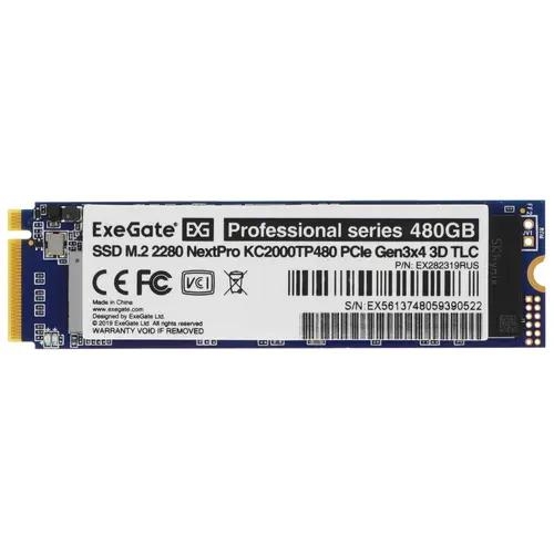 480 ГБ M.2 NVMe накопитель ExeGate NextPro KC2000TP480 [EX282319RUS]