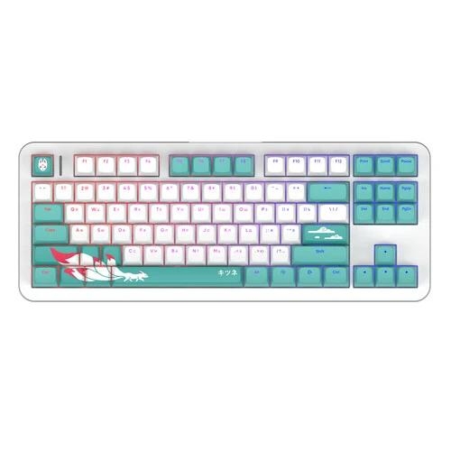 Клавиатура проводная Red Square Alumix TKL Classic Kitsune White [RSQ-20052]