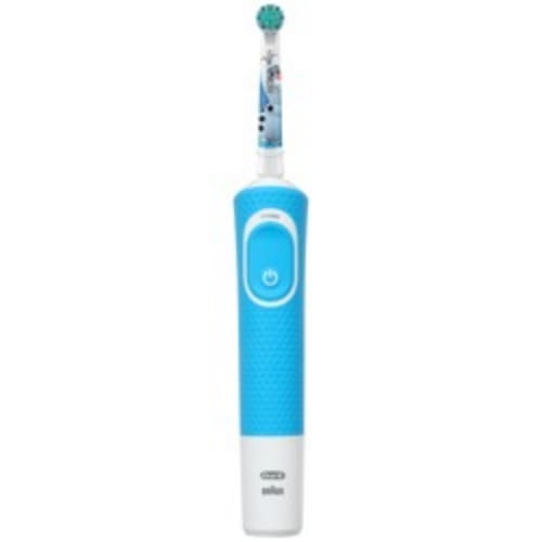 Электрическая зубная щетка Braun Oral-B Vitality Kids D100.413.2K Frozen белый, голубой