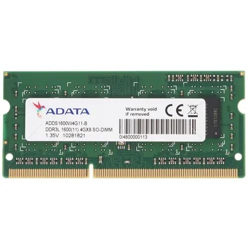 Оперативная память SODIMM ADATA [ADDS1600W4G11-B] 4 ГБ
