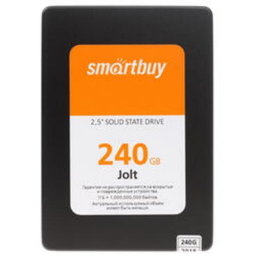 240 ГБ 2.5" SATA накопитель Smartbuy Jolt [SB240GB-JLT-25SAT3]