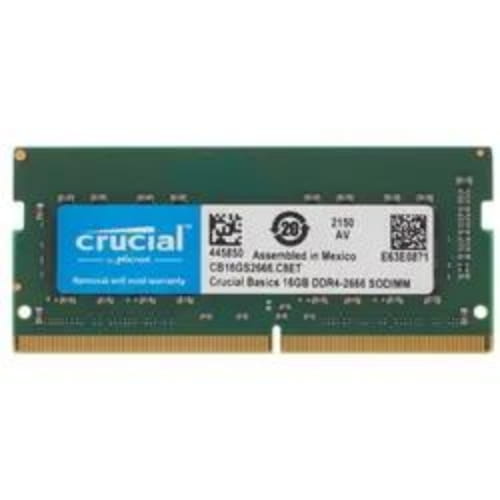 Оперативная память SODIMM Crucial Basics [CB16GS2666] 16 ГБ