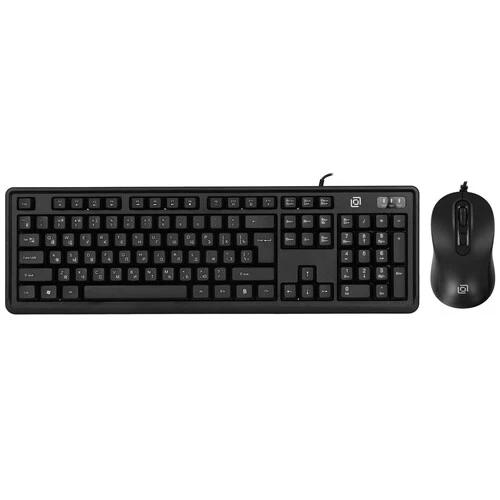 Клавиатура+мышь  проводная  Oklick S605 черный