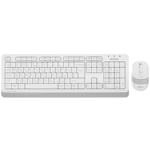 Клавиатура+мышь беспроводная   A4Tech Fstyler FG1010 белый