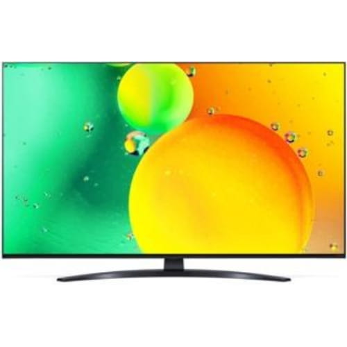 50" (127 см) Телевизор LED LG 50NANO766QA черный