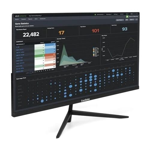 27" Монитор ExeGate ProSmart EZ2707TA черный