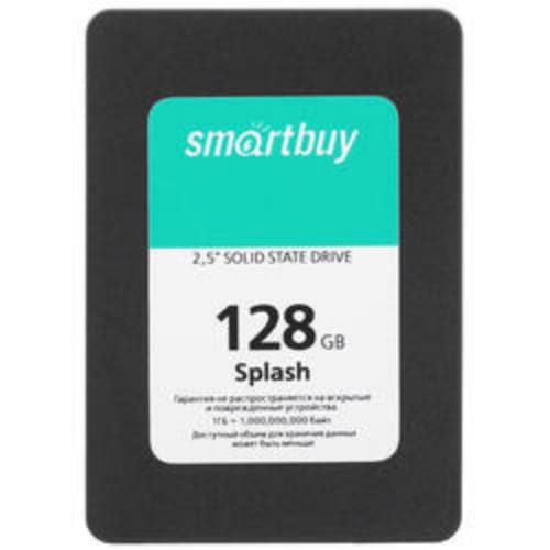 128 ГБ 2.5" SATA накопитель Smartbuy Splash [SBSSD-128GT-MX902-25S3]