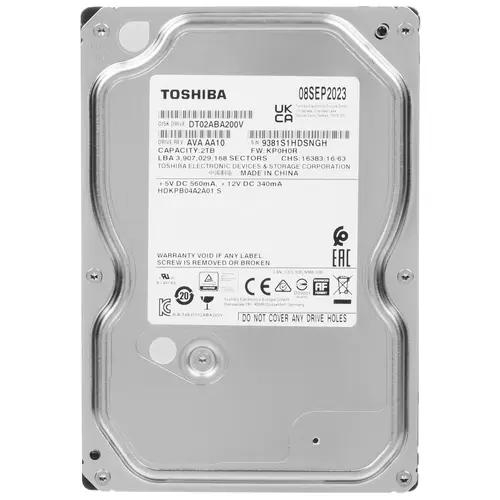 2 ТБ Жесткий диск Toshiba DT02-V Series [DT02ABA200V]