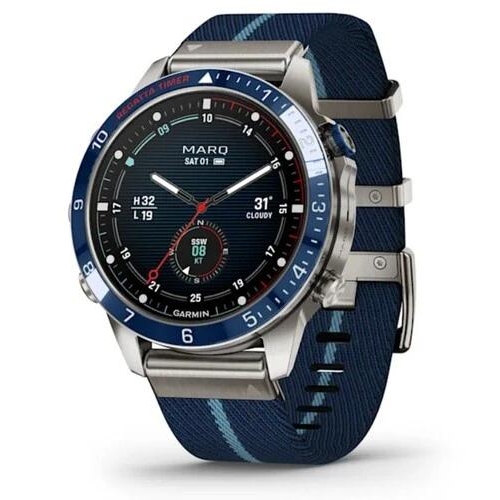 Спортивные часы Garmin MARQ Captain (Gen 2) + доп. ремешок