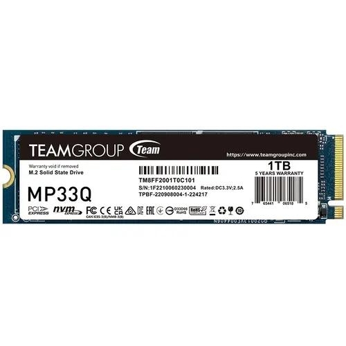 1000 ГБ SSD M.2 накопитель Team Group MP33Q [TM8FF2001T0C101]