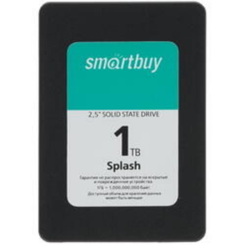 1000 ГБ 2.5" SATA накопитель Smartbuy Splash [SBSSD-001TT-MX902-25S3]