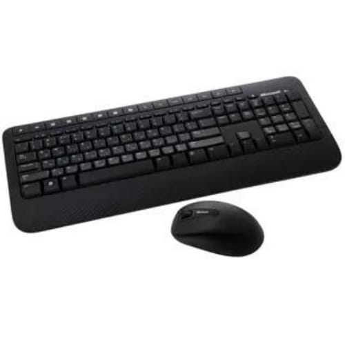 Клавиатура+мышь беспроводная Microsoft Wireless Desktop 2000 черный