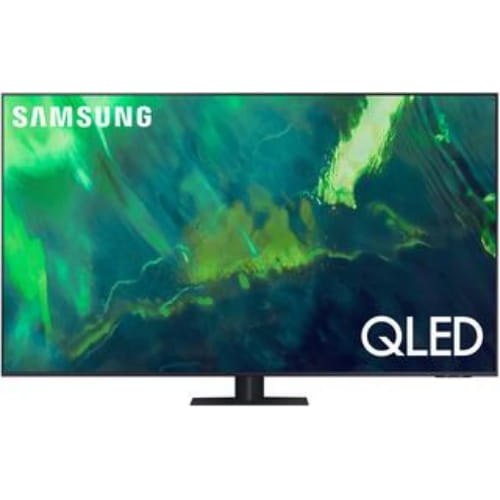 55" (138 см) Телевизор LED Samsung QE55Q70AAUXRU серый