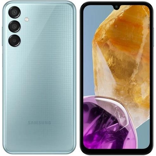 6.5" Смартфон Samsung Galaxy M15 5G 128 ГБ голубой