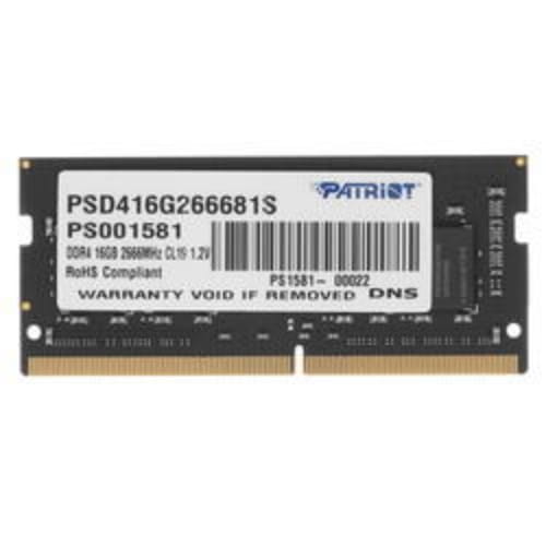 Оперативная память SODIMM Patriot Signature Line [PSD416G266681S] 16 ГБ