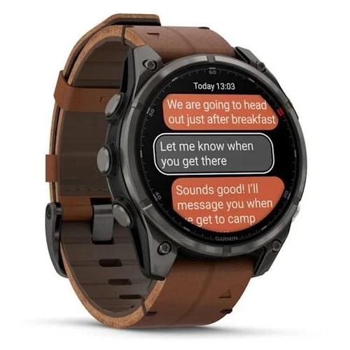 Спортивные часы Garmin Fenix 8 Pro AMOLED + доп. ремешок