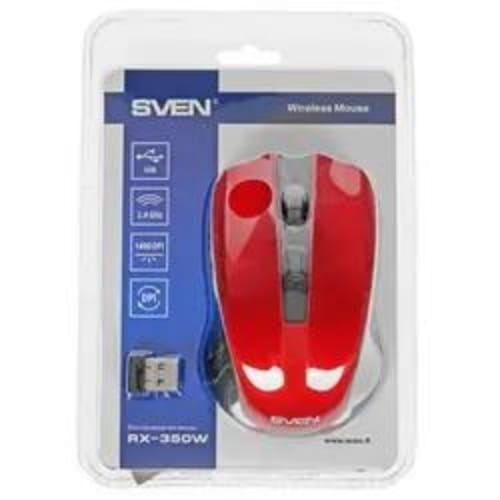 Мышь беспроводная SVEN RX-350W черный